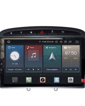 GPS Navigazione Peugeot 308 408 RCZ 9 " carplay