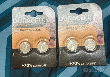 Duracell CR2032 nuove sigillate - 4 batterie litio