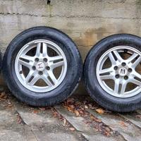 gomme estive e cerchi in lega