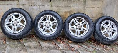 gomme estive e cerchi in lega