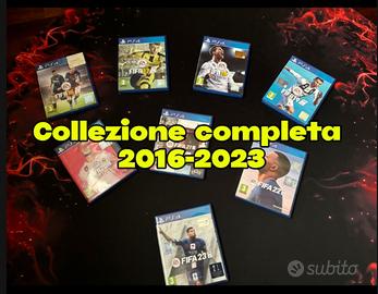 Collezione completa fifa 2016-2023 per ps4