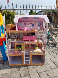 casetta in legno bimba