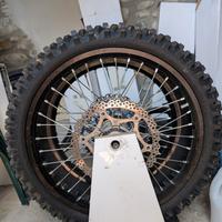 coppia cerchi completi 125/250 fantic/yamaha