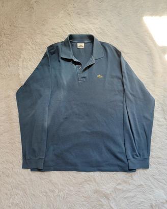 Polo Lacoste uomo maniche lunghe taglia L
