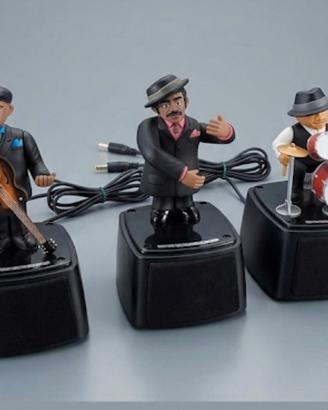 BANDAI Little Jammer - Set 3 Jazz Figures raro