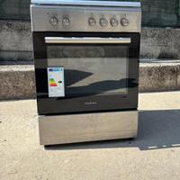 fSchaub Lorenz SS461GEX Cucina a Gas 60x60 Inox Fo