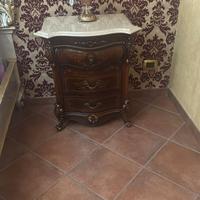 letto, divano poltrona e mobiletto 