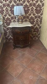 letto, divano poltrona e mobiletto 