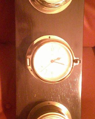 Barometro-Orologio-Igrometro vintage