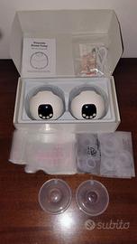 Tiralatte elettrico + tiralatte manuale e coppette