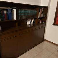 Mobile libreria con letto a scomparsa