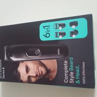 tagliacapelli e regolabarba Braun 