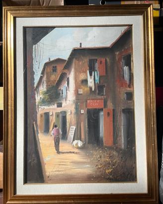Quadro olio G. Borelli