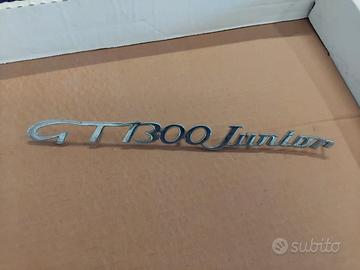 Alfa romeo GT1300Junior targhetta