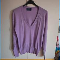 T-shirt donna scollo a V "Playlife" tg.L 