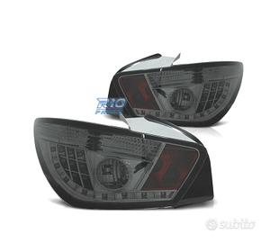 FANALI PER SEAT IBIZA 08-12 3 PORTE LED FONDO CROM