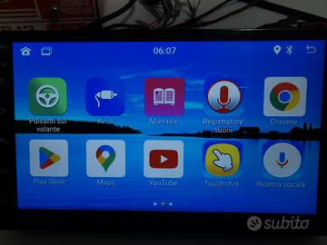 autoradio 2 din Android Wifi Gps Bluetooth