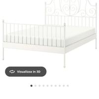 Letto completo Ikea shabby