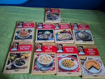 collezione libri ricette suor Germana 