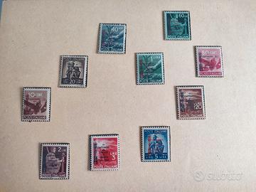 Serie Democratica sovrastampata Concilio di Trento