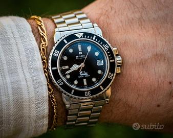 Orologio Breil manta diver 300m automatico vintage