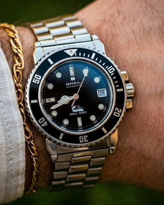 Orologio Breil manta diver 300m automatico vintage