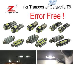 KIT 19 LAMPADE LED INTERNE PER VOLKSWAGEN VW CARAV