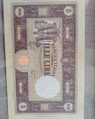 Banconota mille lire  1942