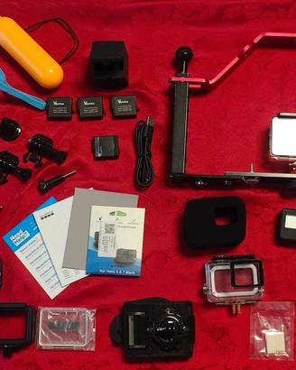 Gopro HERO7 Black con staffa subacquea