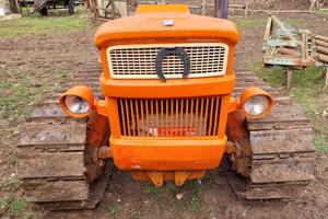 trattore cingolato fiat 605 montagna 