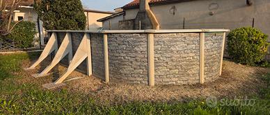 piscina in Lamiera Gre