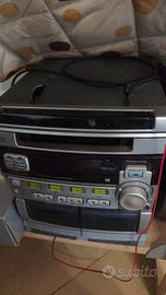 Mini Hi-Fi Philips FW326 + Casse - Funzionante