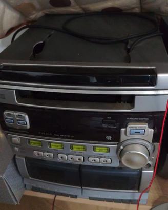 Mini Hi-Fi Philips FW326 + Casse - Funzionante