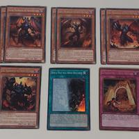 lotto base deck abisso bruciante yugioh