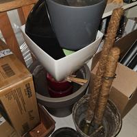 Lotto vasi e portavasi da interno / esterno