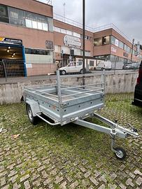 Rimorchio PRO-ALP con pianale basculante