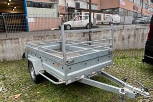 Rimorchio PRO-ALP con pianale basculante
