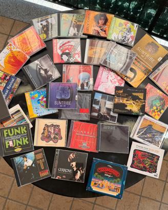 Lotto di 33 cd musicali 70/80 funky dance soul
