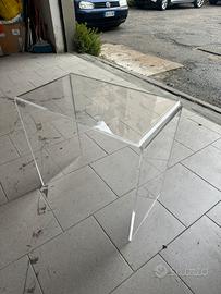 Plexiglas panchina/appoggia tutto