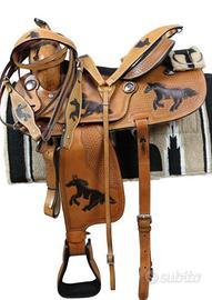 Sella western bambini