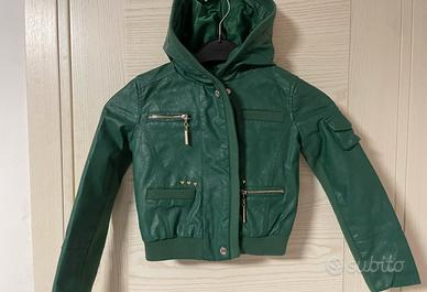 Giacca pelle bambina twinset 8 anni