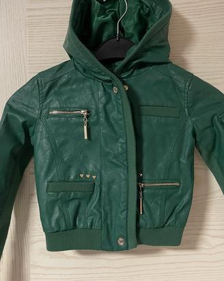 Giacca pelle bambina twinset 8 anni