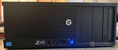PC Workstation HP Z420 32GB RAM / 512GB SSD / GPU 