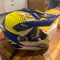 Casco race cross SHOT e maschera cross