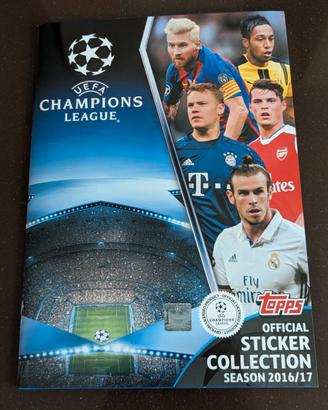 Album UEFA Champions League 2016/17 Topps completo