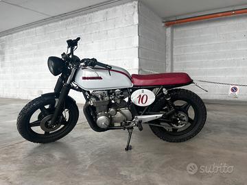 Moto cafe racer honda cb 650 1981