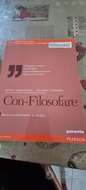 libro scolastico con-filosofia liceo scientifico 