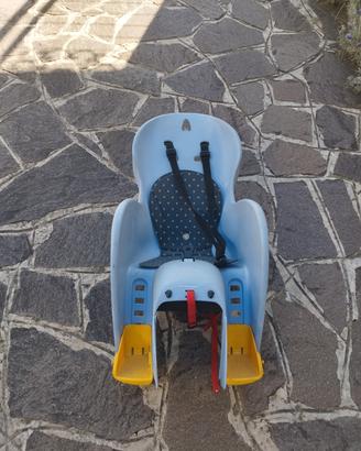 Seggiolino bici posteriore da portapacchi
