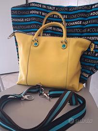 borsa in vera pelle gabs