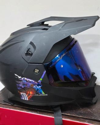 casco adventure course drift moto